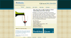 Desktop Screenshot of pinmedia.com